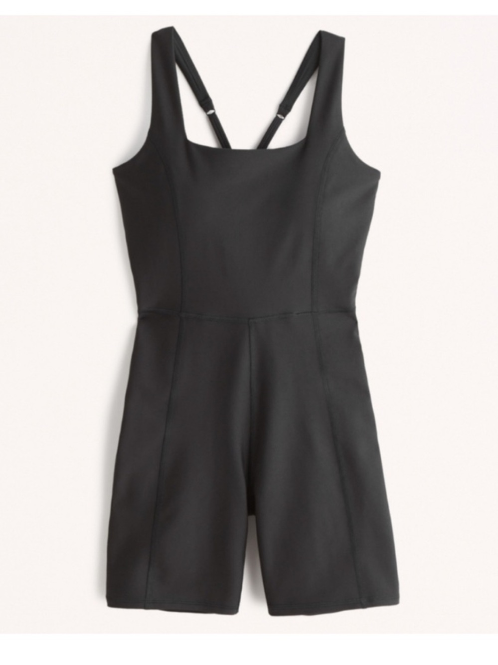 Abercrombie & Fitch Kids Black One-Piece Swim Romper